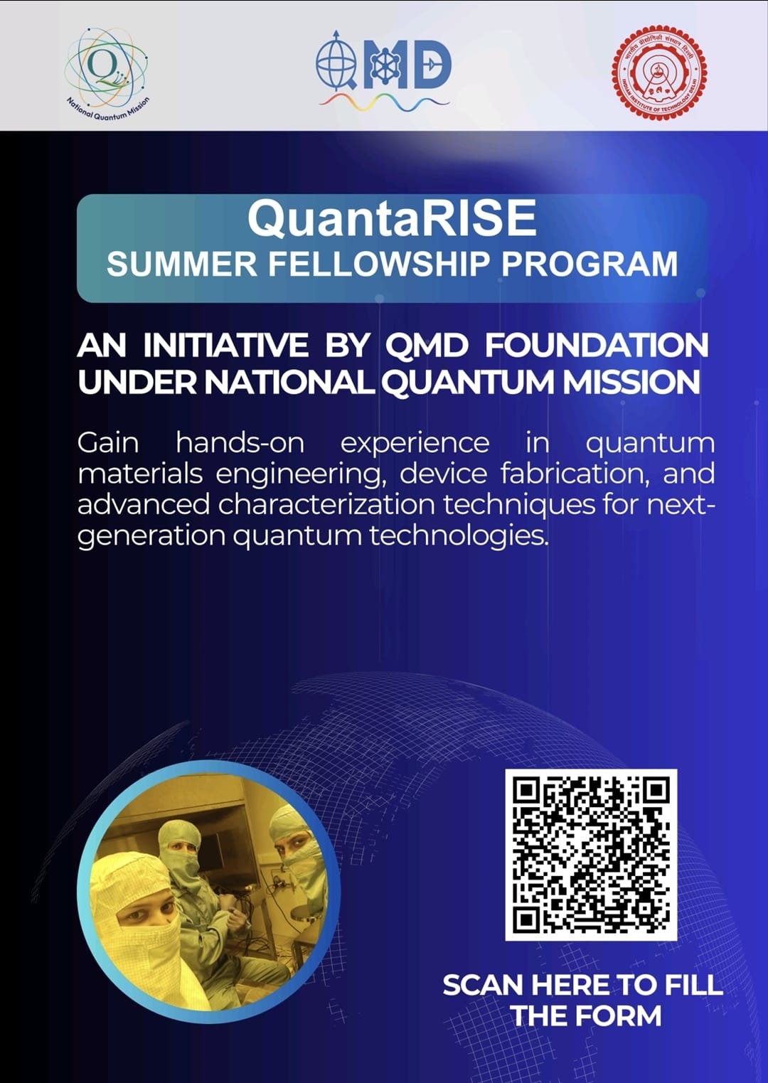 Summer Fellowship Program – QMDHUB | Quantum Materials & Devices ...